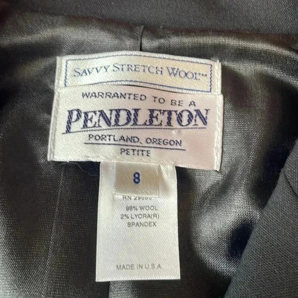 Pendleton Wool Dress coat - Picture 3 of 5